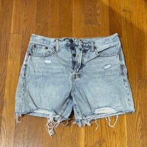 PISTOLA Distressed Denim Women Shorts